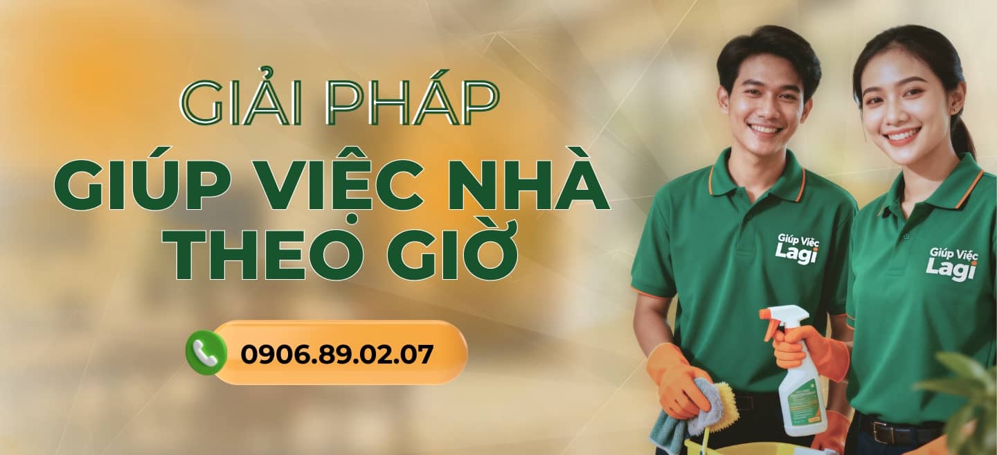 Giúp Việc Nhà Lagi | Giúp việc theo giờ & Vệ sinh công nghiệp Banner
